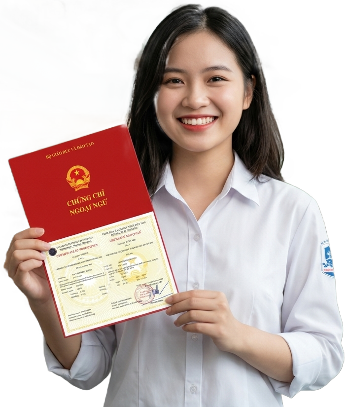 Học viên Việt Nam tự tin cầm chứng chỉ tiếng Anh VSTEP Bộ GD&ĐT đạt chuẩn